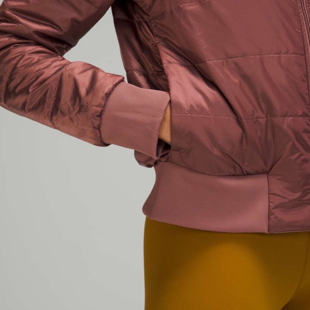 Non-Stop Bomber Jacket *Reversible* Spiced Chai 6 - Picture 3 of 12